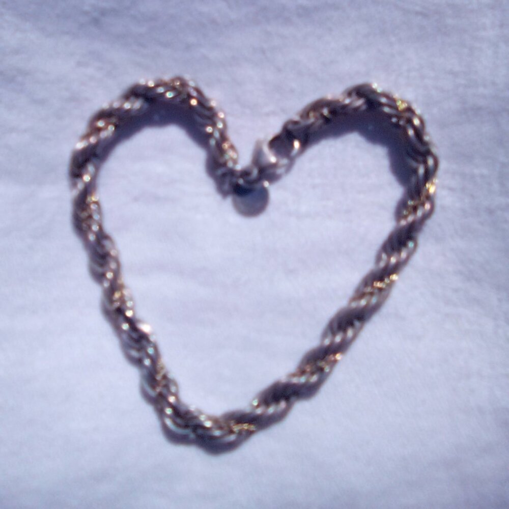 Tiffany & Co. Vintage Sterling and Gold Bracelet